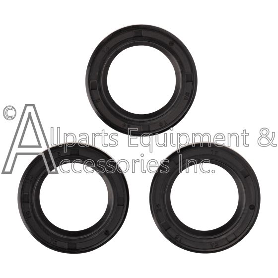 Set of three seals in the ZX0072 oil seal kit