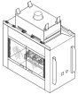GL36STP FIREPLACE 2 SIDES SEE THROUGH NATURAL GAS