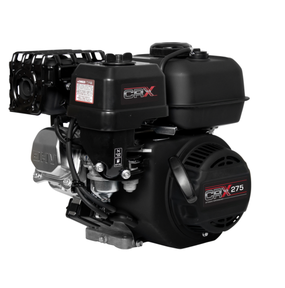 The 110084CRX275 engine with a black recoil starter.