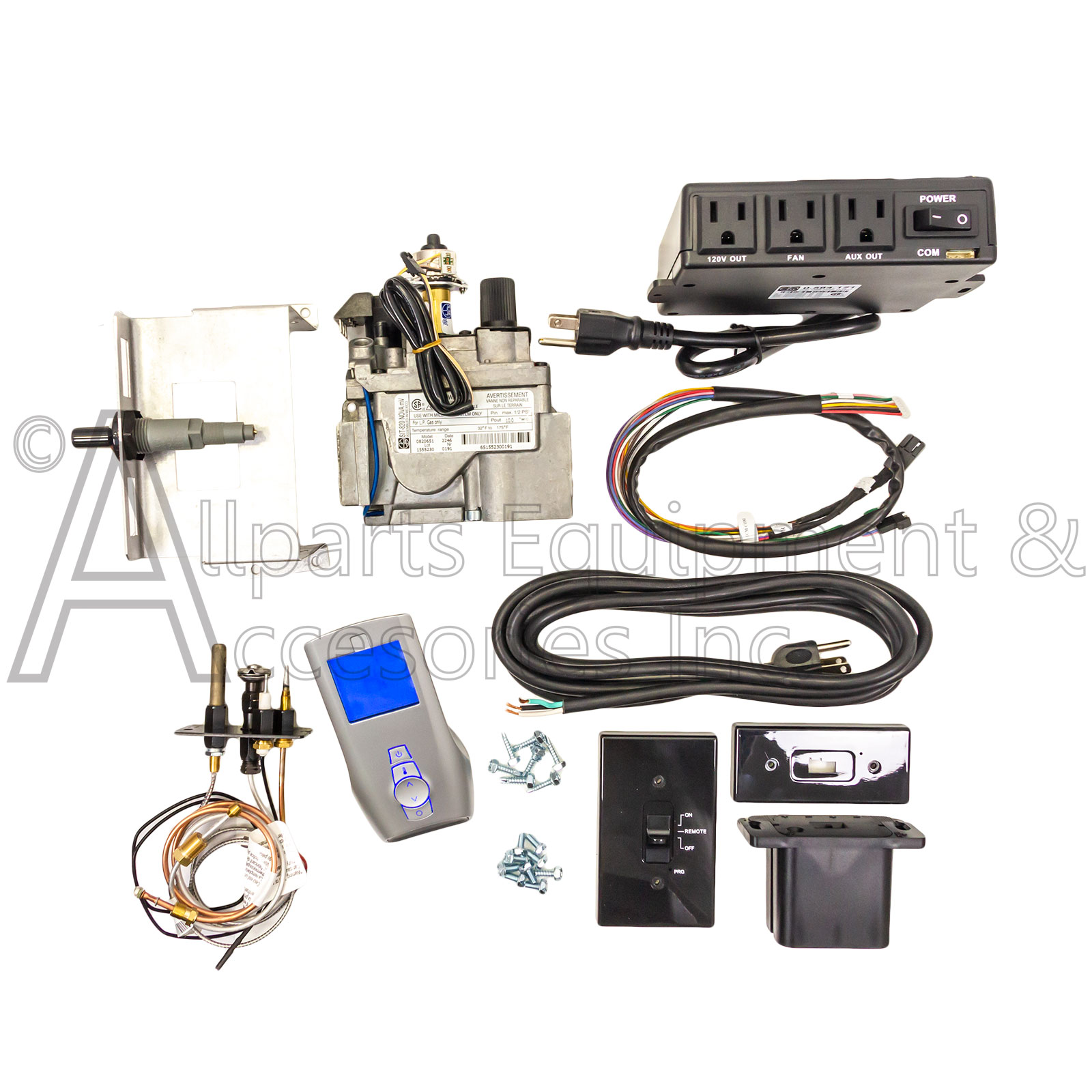 RV8310E-LPG-CRK-SIT Honeywell RV8310E Propane Gas Valve Complete Replacement Kit with Remote