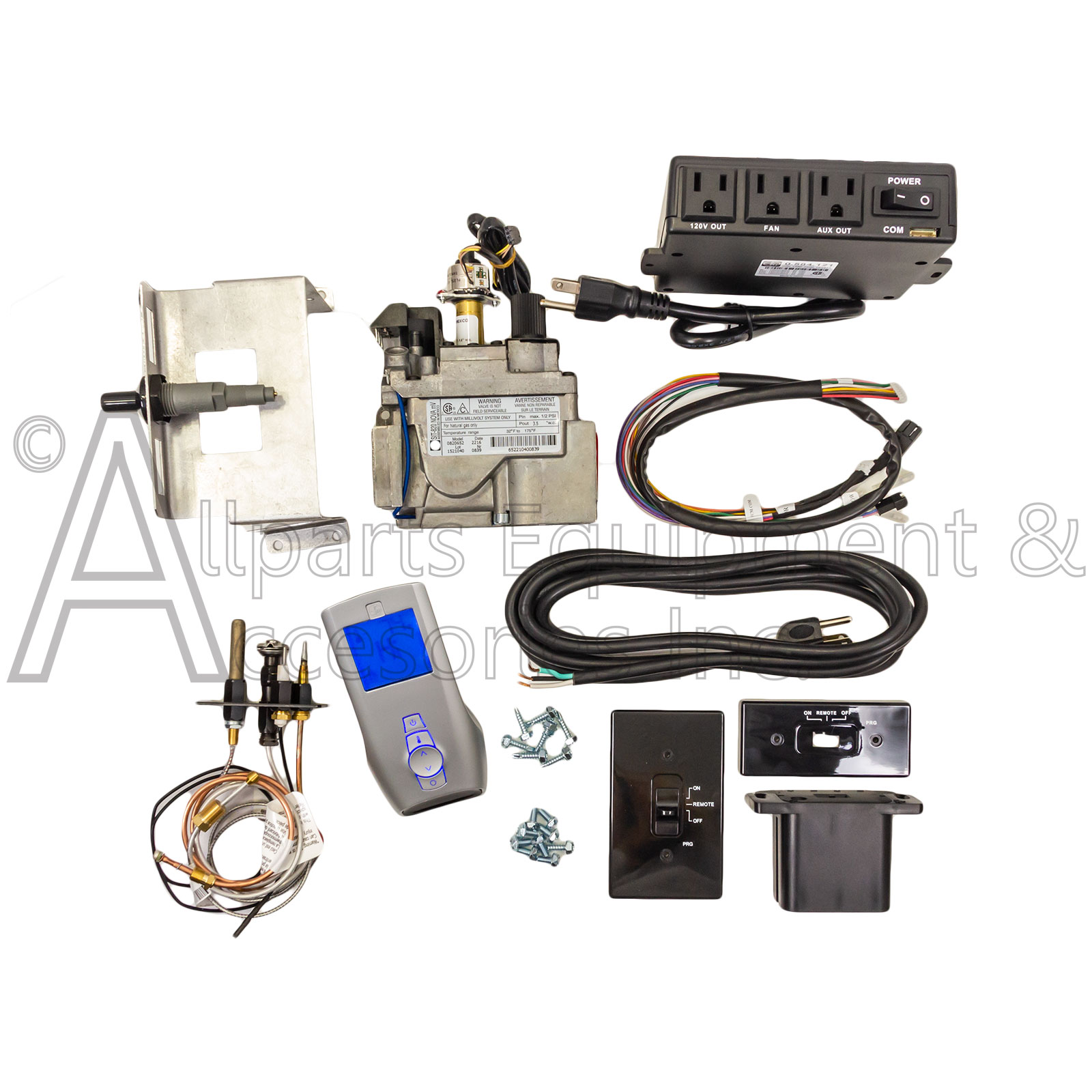 RV8310E-NG-CRK-SIT Honeywell RV8310E Natural Gas Valve Replacement Kit with Remote